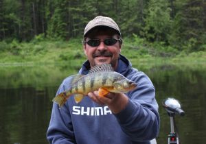 The best time to fish is when it’s raining and when it’s not!