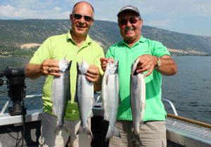 Hog Kokanee from Wood Lake BC.