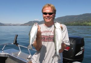 Monty of Indianapolis with 2 tasty Kokanee.