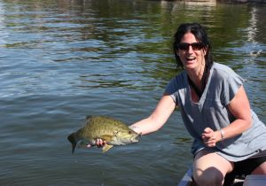 Osoyoos Lake Bass fishing. What a fight!