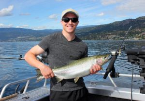 Summertime Okanagan Lake Rainbow