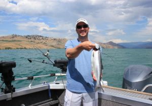 Kokanee Fishing kalamalka Lake