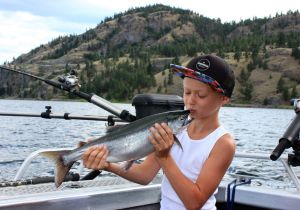 I love catching Kokanee!