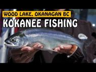 TROLLING FOR OKANAGAN SUMMER KOKANEE AT WOOD LAKE | Fishing with Rod