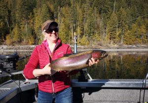 Spring Time Rainbow Shuswap Lake