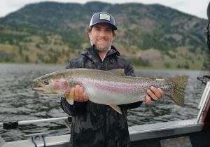 Trophy Rainbow from Skaha Lake in June