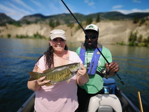 Huge smallmouth Bass from Skaha lake