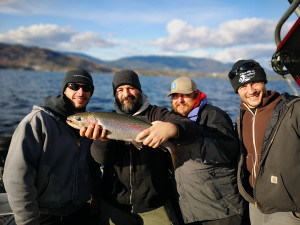 Rainbow Trout caught in the kelowna fishing derby